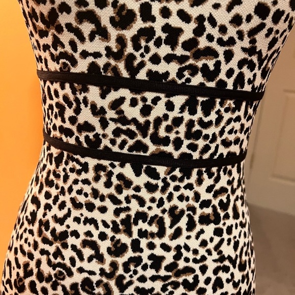 Bcbg MaxAzria leopard print bodycon dress NWT - Picture 6 of 8